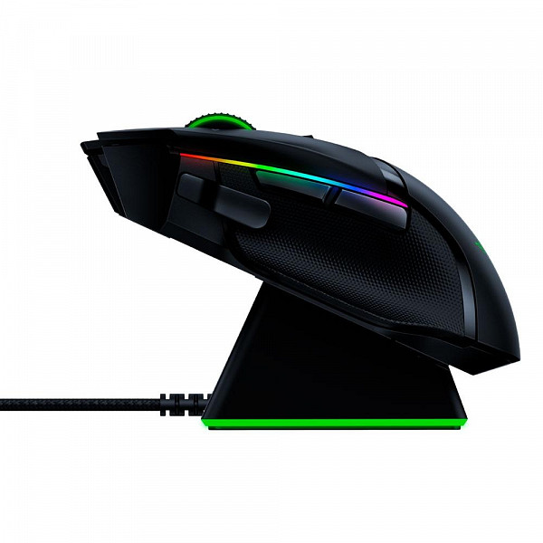 Mouse Sem Fio Gamer Razer Basilisk Ultimate, Chroma, com Dock, Optical Switch, 11 Botões, 20000DPI - RZ01-03170100-R3U1