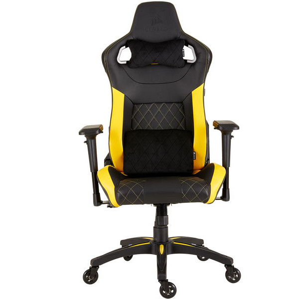 Cadeira Gamer Corsair CF-9010015-WW T1 Race 2018 Edition Preta/Amarela