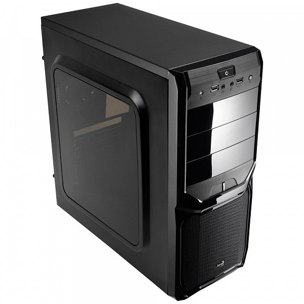 Gabinete Aerocool Gamer Mid Tower V3X Window Preto