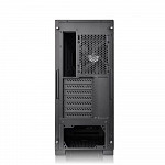 Gabinete Gamer Thermaltake H330 TG, Mid Tower, Vidro Temperado, Black, ATX, Sem Fonte, Com 1 Fan, CA-1R8-00M1WN-00
