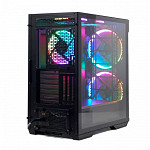 Gabinete Gamer ReDragon Demolisher, Mid Tower, Vidro Temperado, Black, ATX, Sem Fonte, Sem Fan, GC-706B