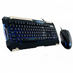 Teclado e Mouse Gamer Commander Thermaltake KB-CMC-PLBLPB-01