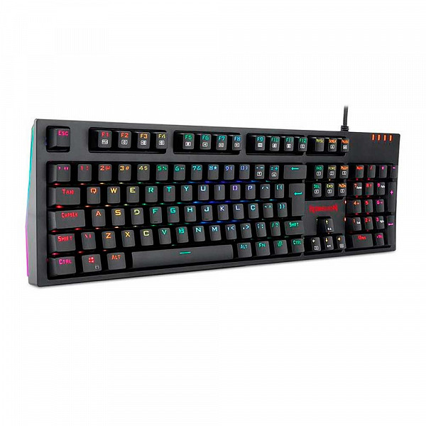 Teclado Mecânico Redragon K592RGB-Pro, Amsa-Pro, Switch Azul