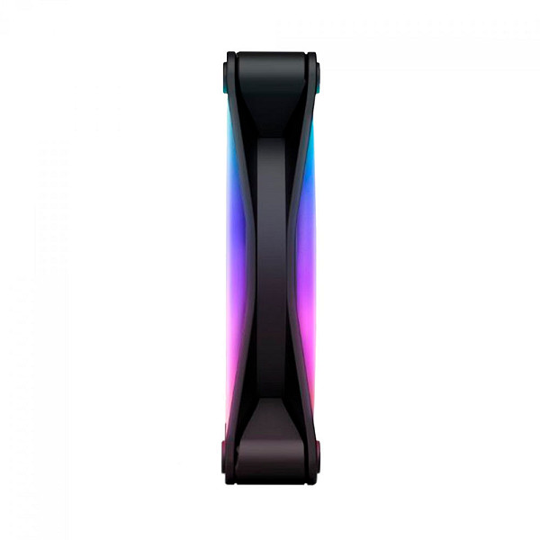 Kit Fan Com 3 Unidades NZXT F120RGB DUO, RGB, 120mm, Black, Com Controlador, RF-D12TF-B1