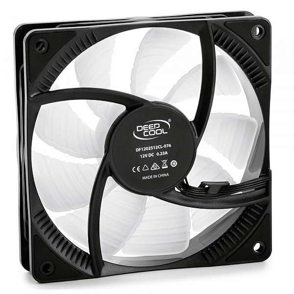Kit Cooler DeepCool CF 120 com 3 Unidades, RGB, 12cm - DP-FA-RGB-CF120-3