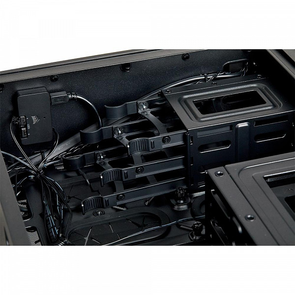 Gabinete Gamer Corsair Crystal Series 280X, RGB, Vidro Temperado, Preto - CC-9011135-WW