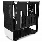Gabinete Gamer NZXT H510 Flow, MId Tower, RGB, com FAN, Lateral em Vidro Temperado, Branco - CA-H52FW-01