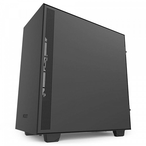 Gabinete Gamer NZXT H510, Mid Tower, com FAN, Lateral em Vidro - CA-H510B-B1