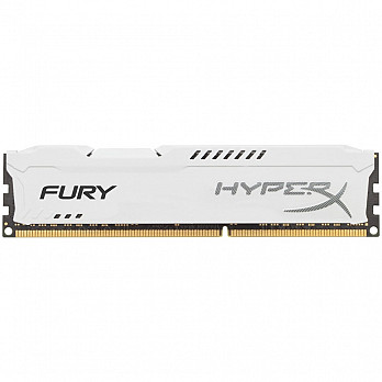 Memória Kingston HyperX FURY 4GB 1866Mhz DDR3 CL10 White - HX318C10FW-4