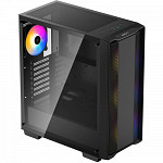 Gabinete Gamer Deepcool Cc560 Mid Tower, ArGB, ATX, Lateral De Vidro Temperado, Com 4 Fans, Black - R-CC560-BKTAA4 -G-1