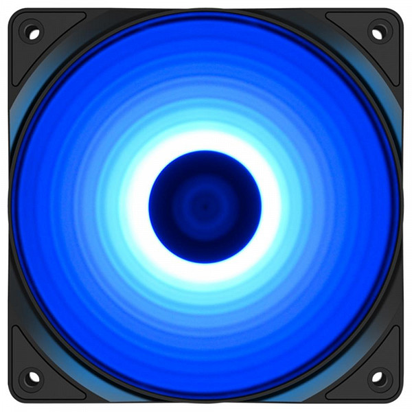 Cooler FAN Deepcool RF120B, 120mm, LED Azul - DP-FLED-RF120-BL