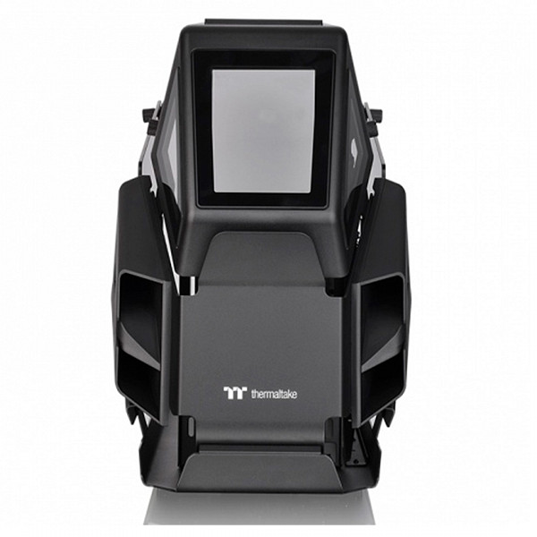 Gabinete Gamer Thermaltake AH T200 Black, Vidro Temperado, Preto, Sem Fonte, CA-1R4-00S1WN-00