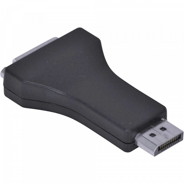 Adaptador Displayport Macho para DVI Fêmea ADFDM
