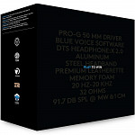 Headset Gamer Logitech G PRO X, Com Blue Voice, Som Surround 7.1, Drivers Pro-G de 50mm - 981-000817