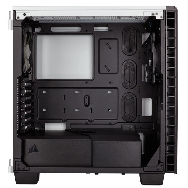 Gabinete Corsair Gamer Carbide Series 400C com Acrilico Lateral - Branco  CC-9011095-WW