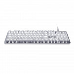 Teclado Sem Fio Mecânico Gamer Razer Pro Type, Bluetooth, LED Branco, Razer Switch Orange, US, Mercury White - RZ03-03070200-R3U1