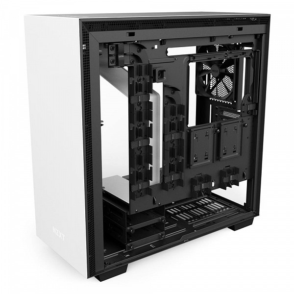 Gabinete NZXT H700, com FAN, Lateral em Vidro, Branco - CA-H700B-W1