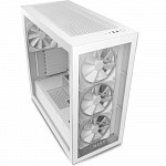 Gabinete NZXT H7 Elite, Mid Tower, ATX, Lateral e Frontal em Vidro Temperado, 3x Fan RGB, Branco - CM-H71EW-01