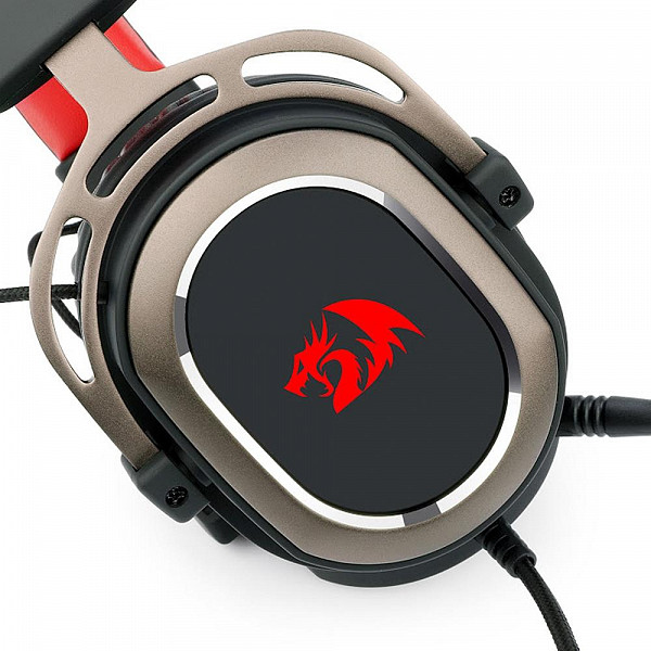 Headset Gamer Redragon Helios, 7.1 Surround, Drivres 50mm - H710