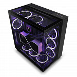 Gabinete Gamer NZXT H9 Elite, Mid Tower, RGB, ATX, Lateral, Frontal e Topo em Vidro, Preto - CM-H91EB-01