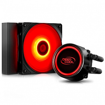 Water Cooler Deepcool Gammaxx L120T, 120mm, LED Vermelho - DP-H12RF-GL120TR
