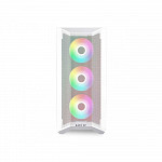 Gabinete Gamer Lian Li, Lancool II Mesh RGB, Mid Tower, Vidro Temperado, White, Sem Fonte, Com 3 Fans 120