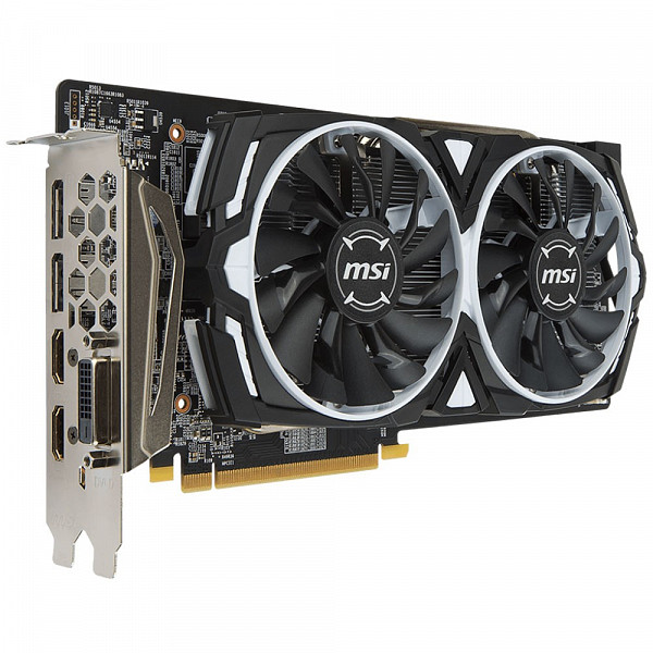 Placa de Vídeo Amd Msi Radeon RX 580 8gb Armor OC 256Bits Gddr5 Pci-Express 3.0 - 912-V341-237