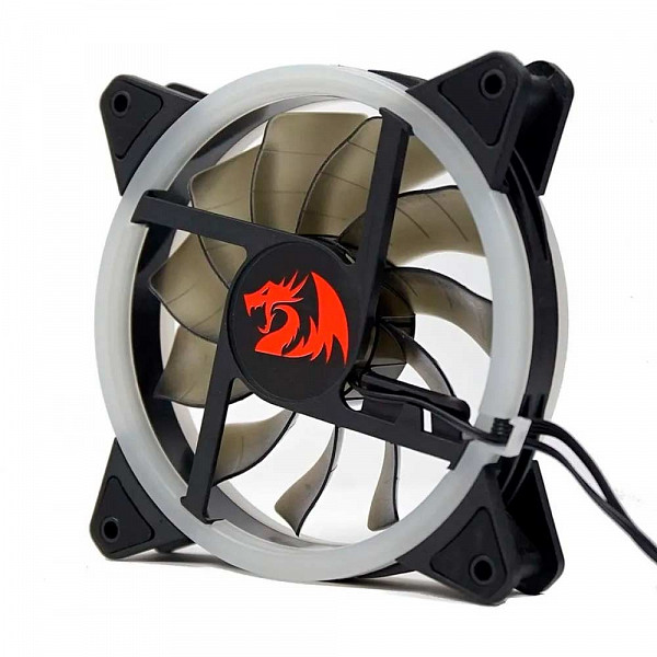 Kit Fan com 3 Unidades Redragon GC-F011, RGB, 120mm, GC-F011