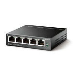 Switch Gigabit, Profissional 10/100/1000 C/ 5 Portas (sendo 4 Poe) - Tl-sg1005lp SMB