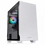 Gabinete Gamer ThermalTake S100, Mini Tower, Vidro Temperado, White, ATX, Sem Fonte, Com 1 Fan, CA-1Q9-00S6WN-00