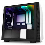 Gabinete Gamer NZXT H210i, Mini Tower, Com 2 Fans, Vidro Temperado, White, S-Fonte, CA-H210I-W1