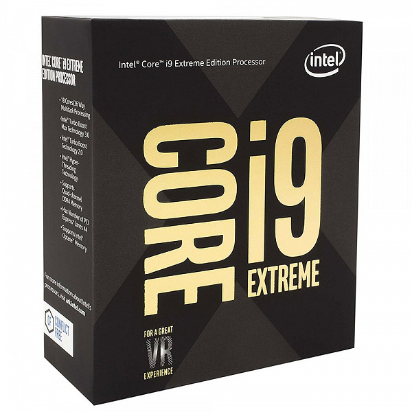 Processador Intel i9-7980XE Skylake Cache 24.75MB, 2.6GHz (4.2GHz Max Turbo), LGA 2066 - BX80673I97980X