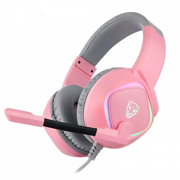 Headset Gamer Motospeed G750, RGB, 7.1 Virtual, Drivers 40mm, Rosa - FMSHS0092RSA