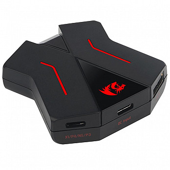 Adaptador de Teclado e Mouse Redragon para Consoles PS4, Xbox One, Nintendo Switch - GA-200