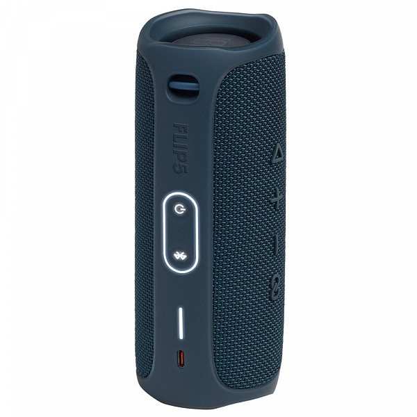 Caixa de Som JBL Flip 5, Bluetooth, 20W RMS, à Prova D´Água, Azul - JBLFLIP5BLU