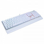 Teclado Mecanico Redragon Kala Branco RGB Switch Vermelho, K557W-RGB PT-RED