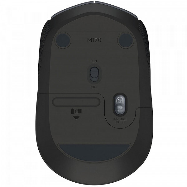 Mouse Logitech M170 Sem Fio Vermelho 910-004941