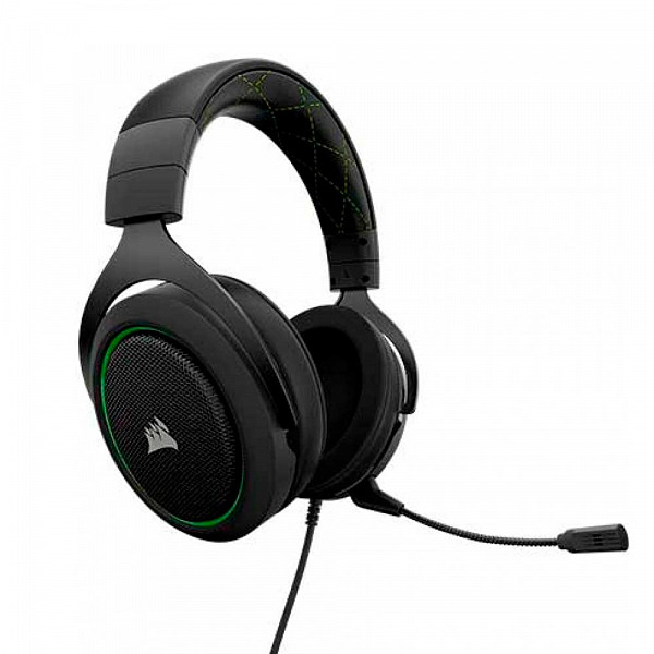 Headset Gamer Corsair HS50 Stereo Green CA-9011171-NA