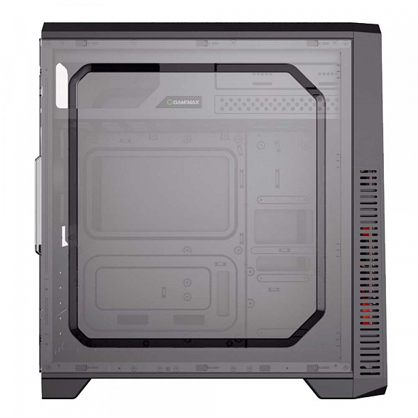 Gabinete Gamemax ECO G561F Preto - Led Verde