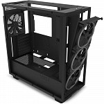Gabinete NZXT H7 Elite, Mid Tower, ATX, Lateral e Frontal em Vidro Temperado, 3x Fan RGB, Preto - CM-H71EB-01
