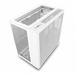 Gabinete Gamer NZXT H9 Elite, Mid Tower, RGB, ATX, Lateral, Frontal e Topo em Vidro, Branco - CM-H91EW-01