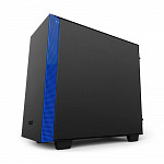 Gabinete NZXT H400i Preto/Azul, CA-H400W-BL