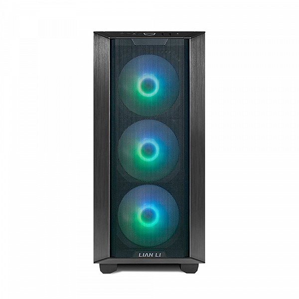 Gabinete Gamer Lian Li Lancool III-R, Mid Tower, E-ATX, Lateral em Vidro Temperado, 4x Cooler Fan RGB, Preto - LANCOOL 3R-X