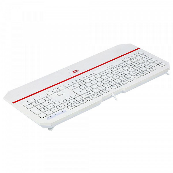 Teclado Membrana Redragon Karura 2, Apoio de Pulso, Atalhos Multimídas, ABNT2, Branco - K502W-N