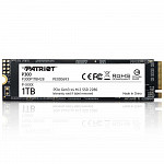 SSD Patriot 1TB, M.2 Nvme Pcie 2100mb/s Leit - 1650mb/s Grav - P300p1tbm28