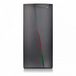 Gabinete Gamer Thermaltake H350 TG RGB, Mid Tower, Vidro Temperado, Black, ATX, Sem Fonte, Com 1 Fan, CA-1R9-00M1WN-00