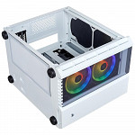 Gabinete Gamer Corsair Crystal Series 280X, mATX, RGB, Lateral e Frontal em Vidro, Branco - CC-9011137-WW