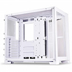 Gabinete Gamer Lian Li Dynamic Mini-S 011, PC Tower, ATX, Lateral em Vidro Temperado, Branco Neve - O11DMINI-S
