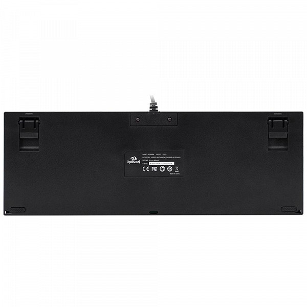 Teclado Mecânico Gamer Redragon Kumara, LED Vermelho, Switch Outemu Black, PT - K552