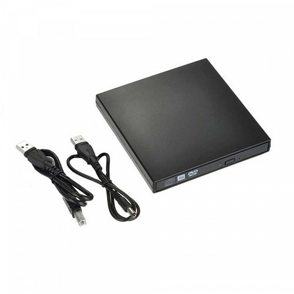 Gravador de CD/DVD externo slim Bluecase bgde-02